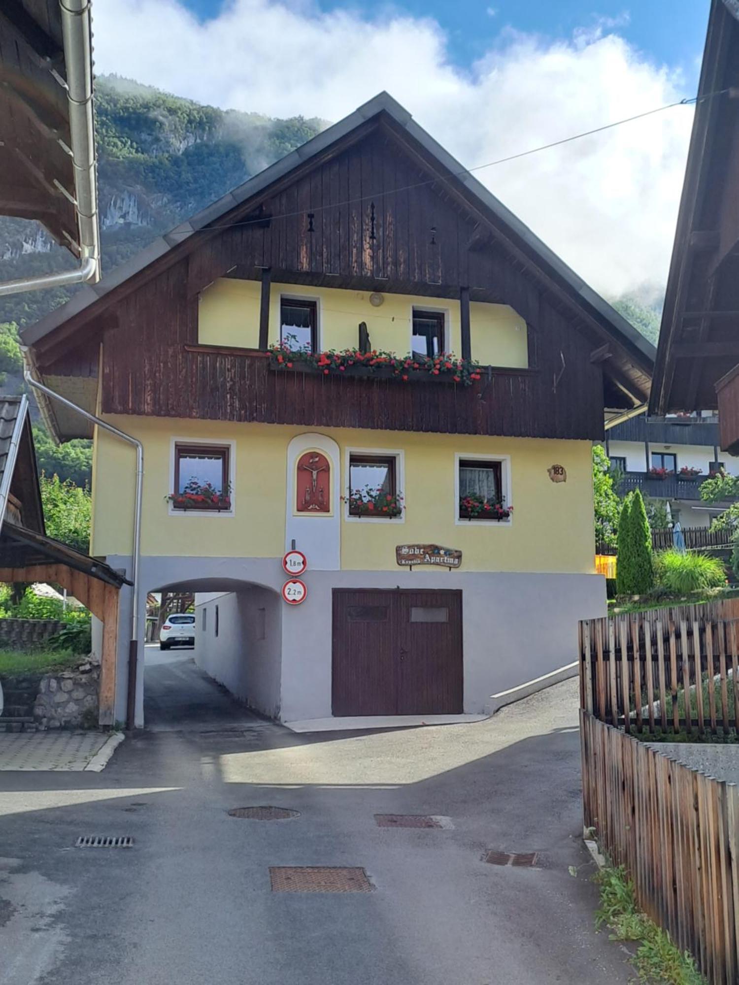 Apartmaji Jost Bohinj Buitenkant foto
